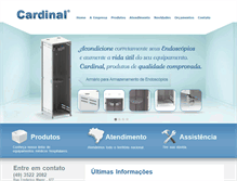 Tablet Screenshot of cardinal.com.br
