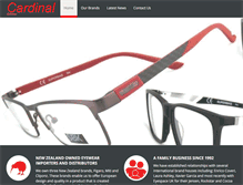 Tablet Screenshot of cardinal.co.nz
